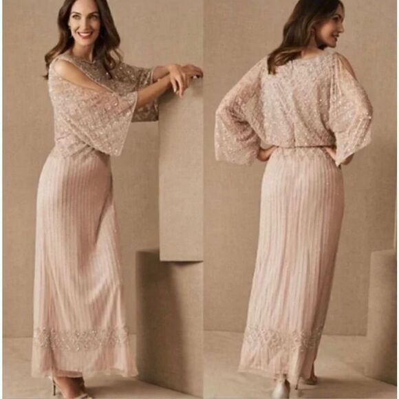 New 
BHLDN Bathilda Dress Beaded Gown
NWT 
Formal Gown size 0,2,4,6 - Picture 1 of 13